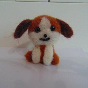 Needle Felted Puppy